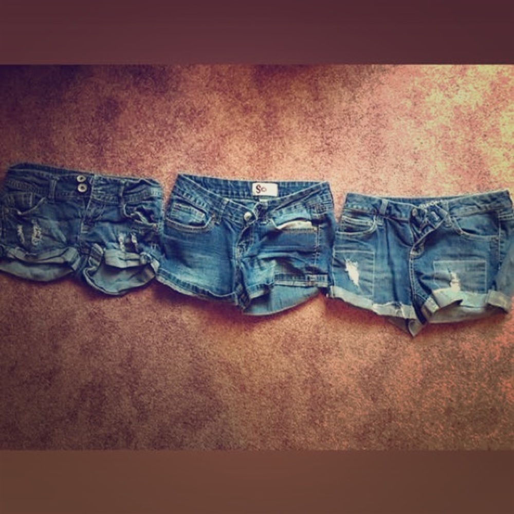 Jean shorts